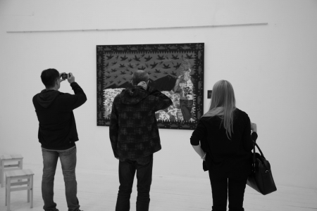 открытие арт-проекта "Другiя Дажынкi" в Национальном центре современных искусств Республики Беларусь / 2015г.