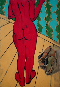 THE SPANISH BOOTS / tempera on canvas / 101x71 cm / 1995 / in private collection