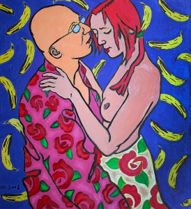 In Roses / oil on canvas / 110x100 cm / 2008
