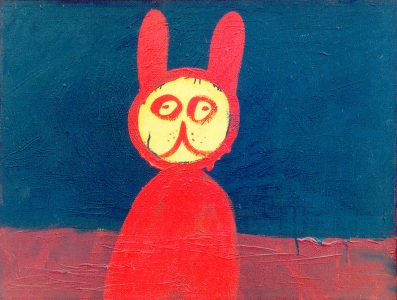 HARE-SIGN / oil on canvas / 65x80 cm / 1994 / in private collection